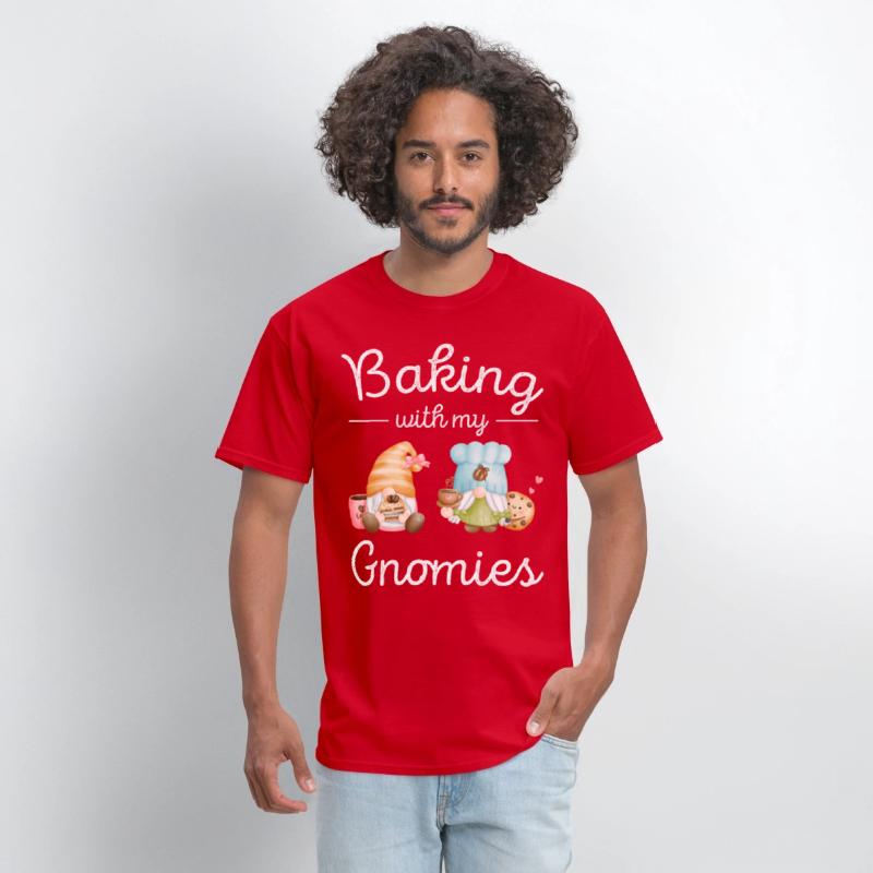 Gnomes Baking Women Gnome Baker