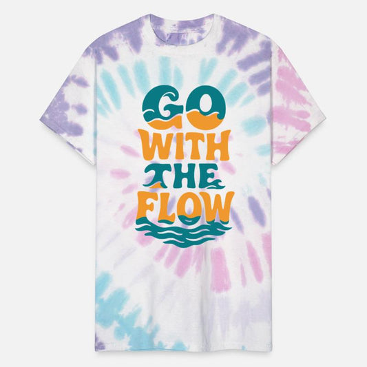 Go With The Flow | Retro Beachcore Typography