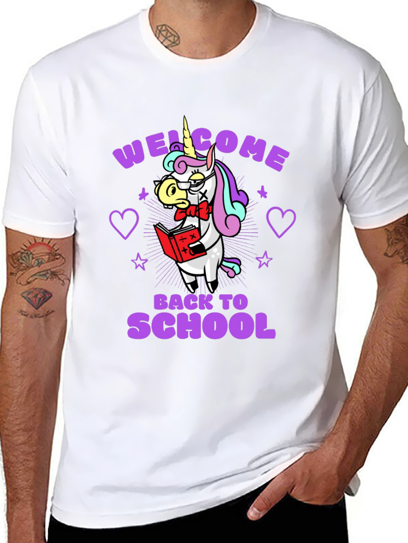 Welcome Back To School Unicorn T-Shirt