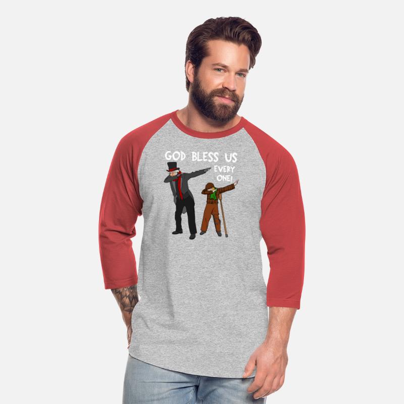 God Bless Us Everyone Dabbing Tiny Tim Scrooge