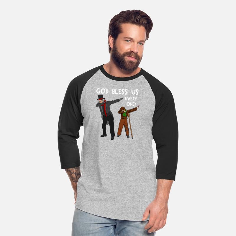 God Bless Us Everyone Dabbing Tiny Tim Scrooge