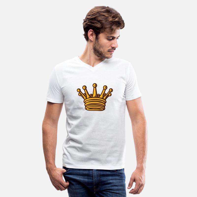 Golden king crown design