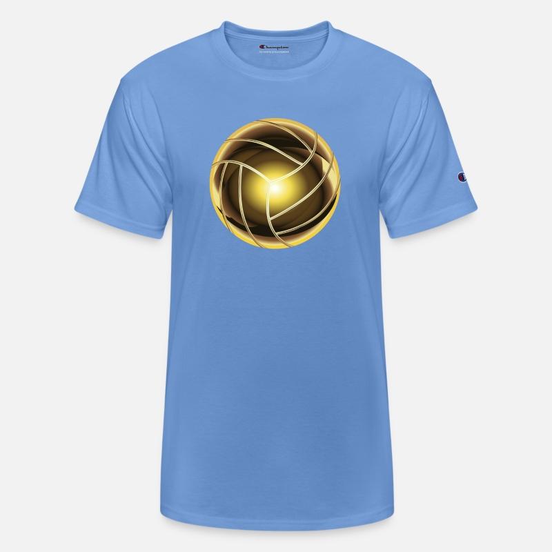 golden volleyball ball