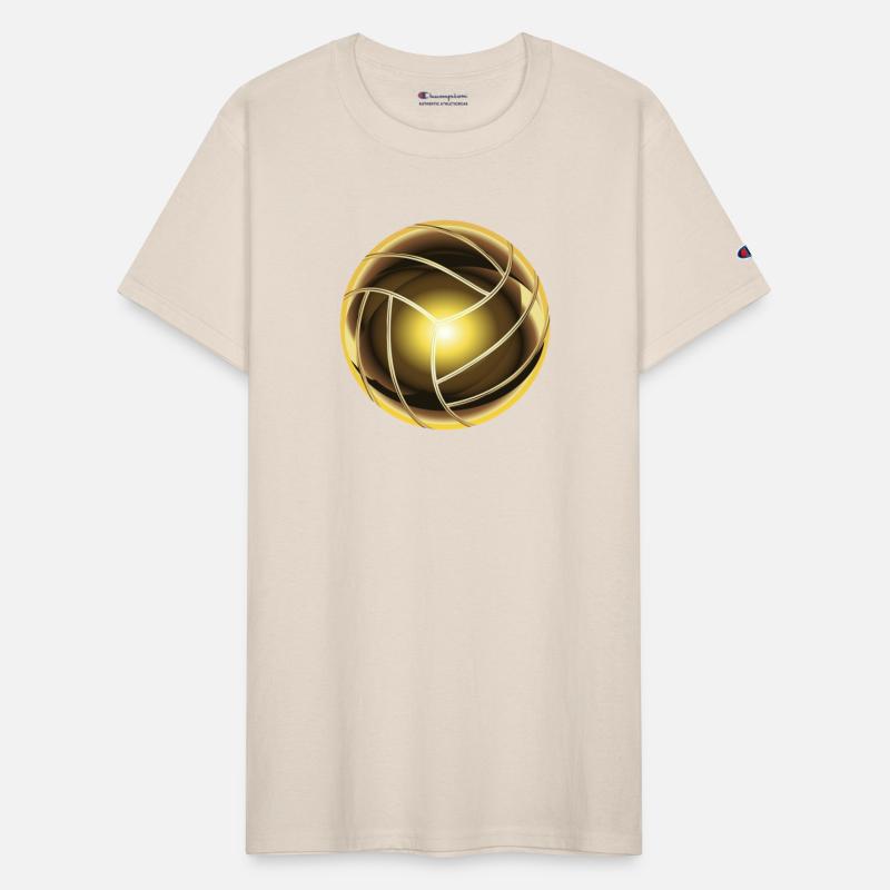 golden volleyball ball