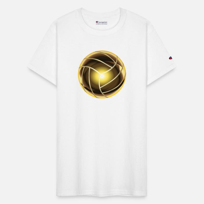 golden volleyball ball