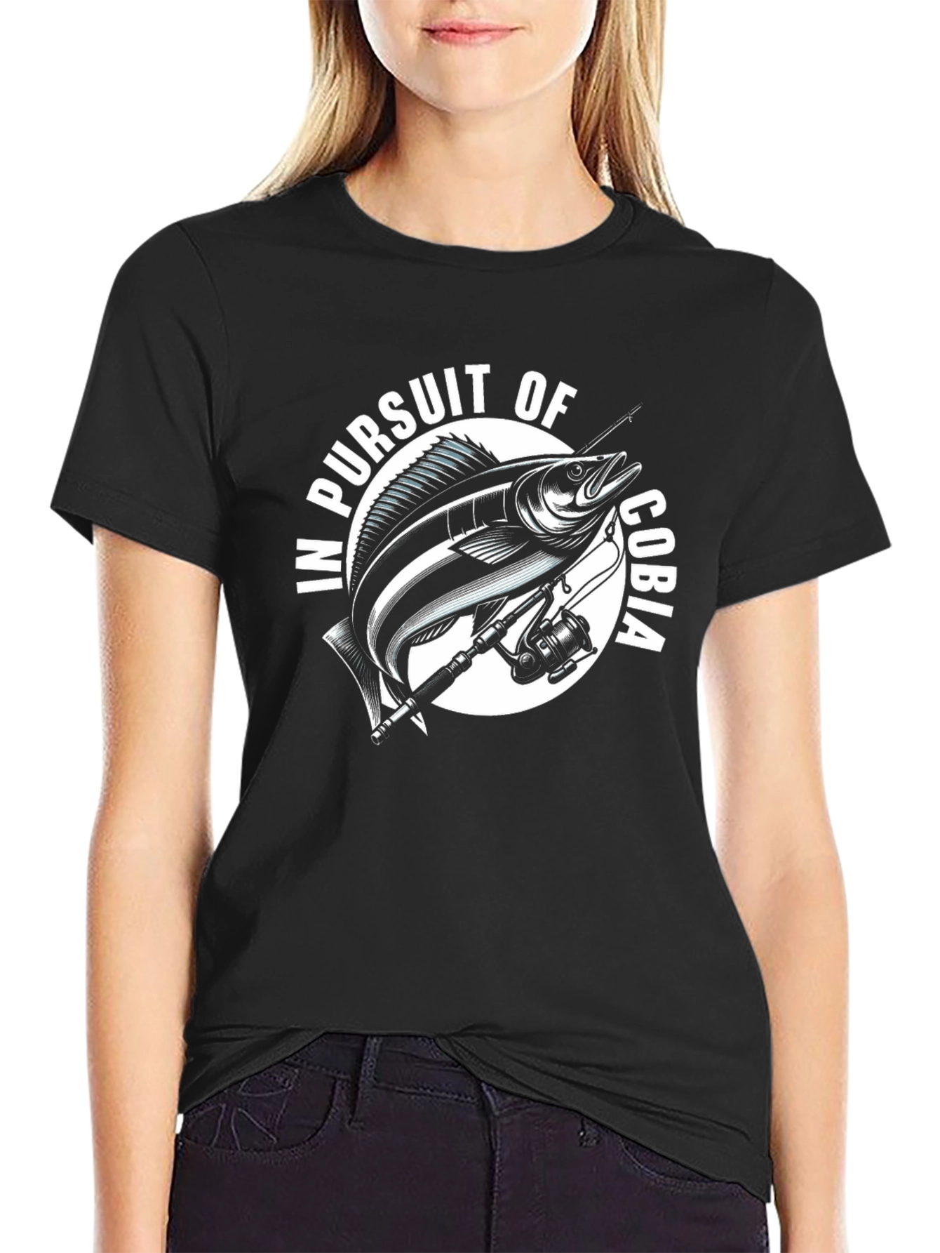 Pursuit of Cobia Fishing T-Shirt