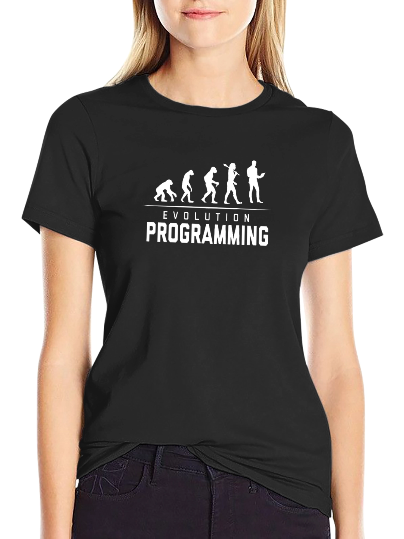 Evolution of Programming T-Shirt