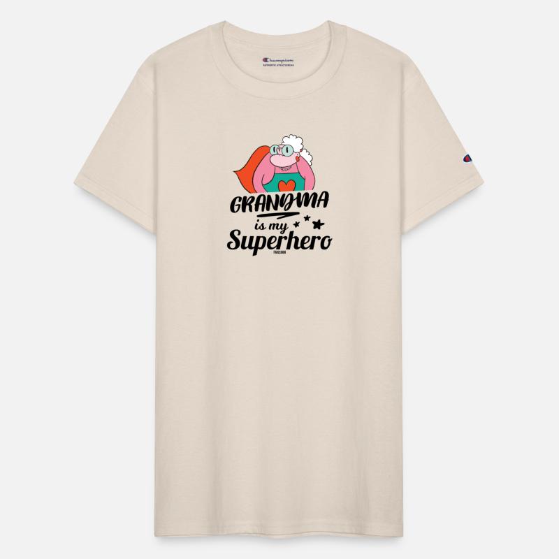 Grandma woman old pension superhero funny