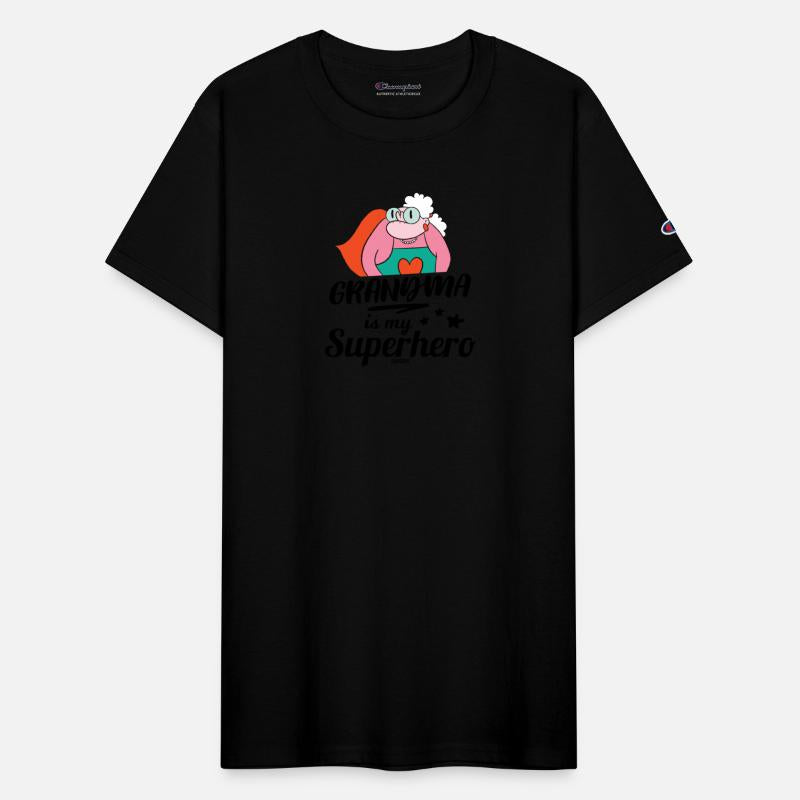 Grandma woman old pension superhero funny