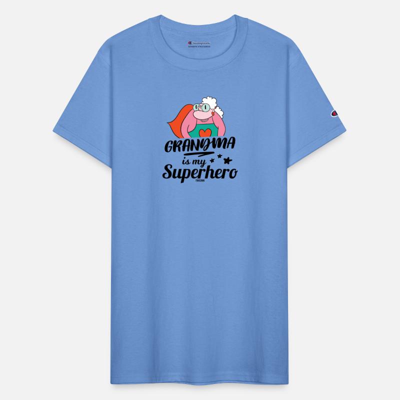 Grandma woman old pension superhero funny