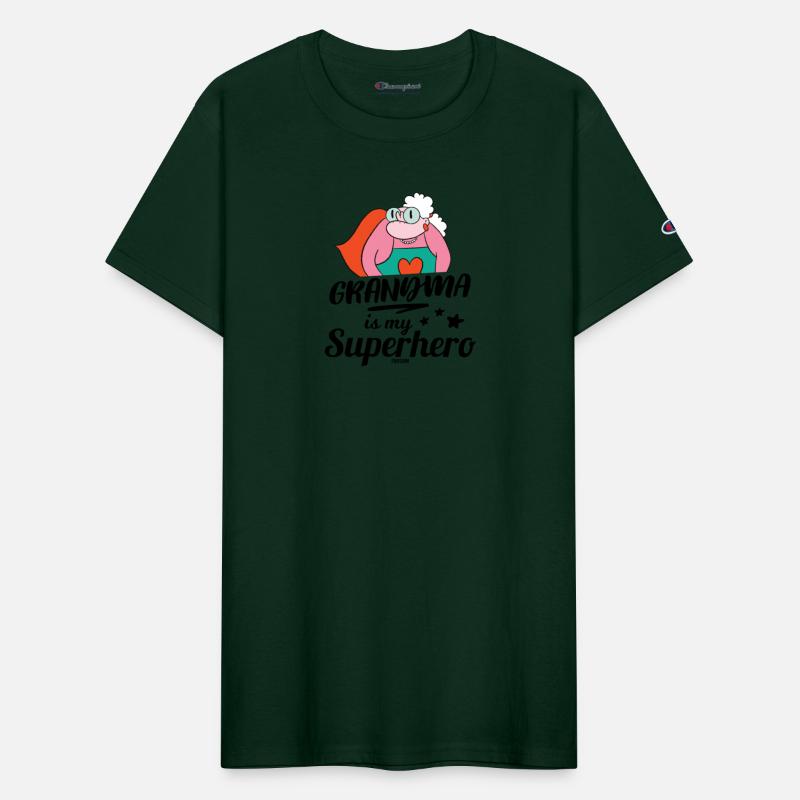 Grandma woman old pension superhero funny