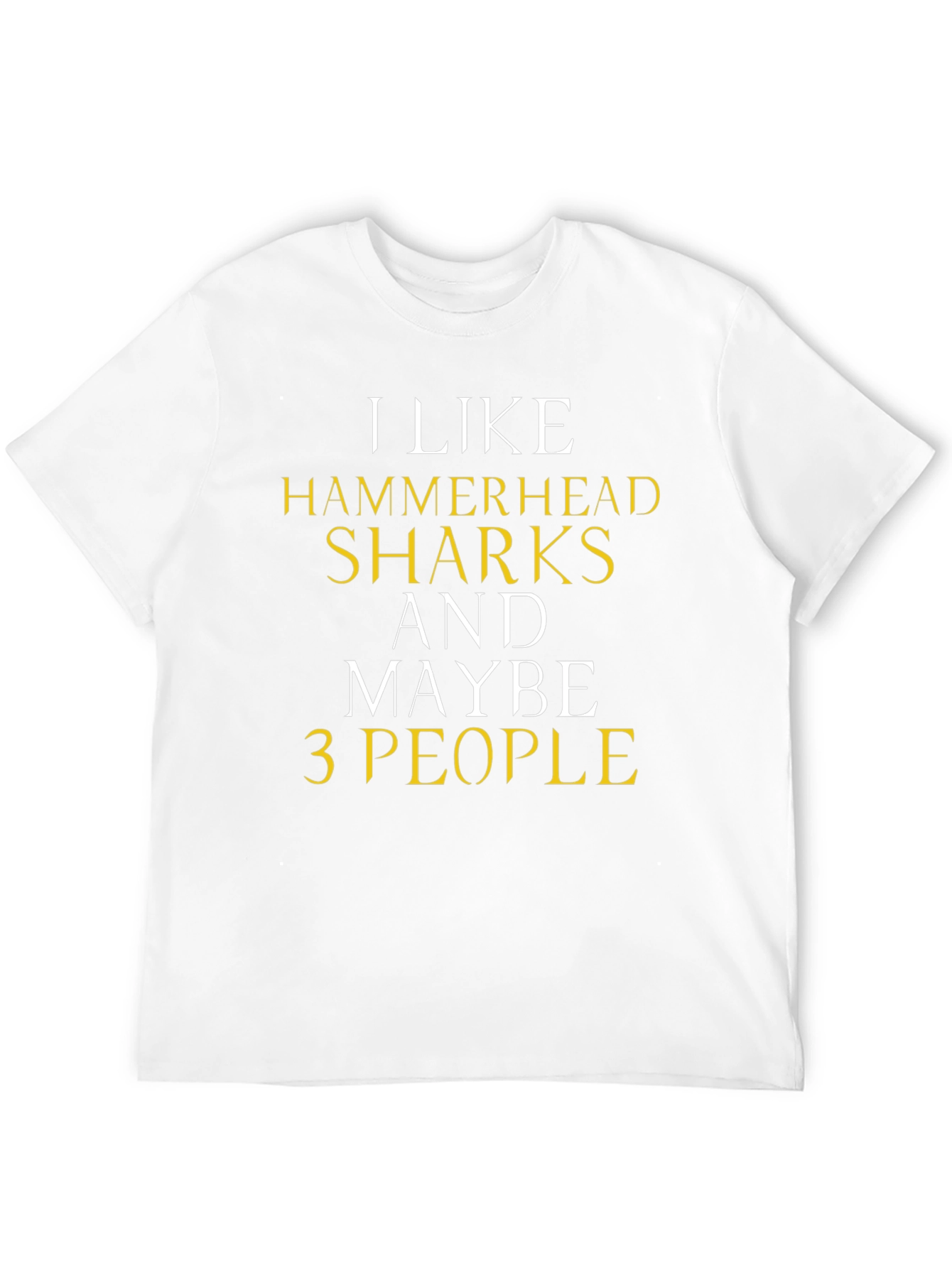 I Like Hammerhead Sharks Graphic Tee