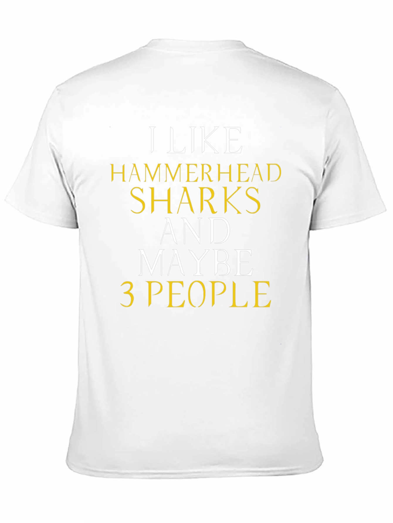 I Like Hammerhead Sharks Graphic Tee