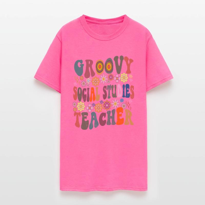 Groovy social studies Teacher retro Back To School