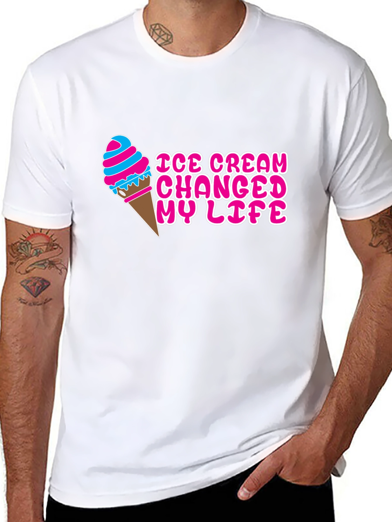 Ice Cream Changed My Life T-Shirt