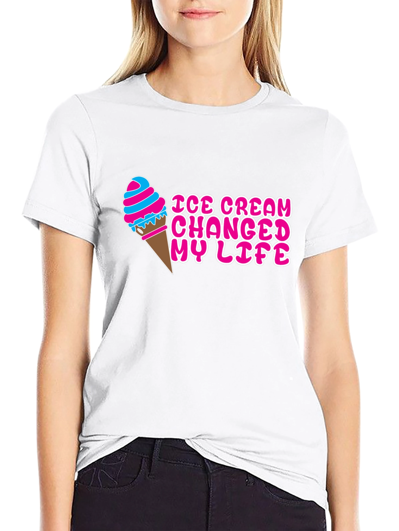 Ice Cream Changed My Life T-Shirt