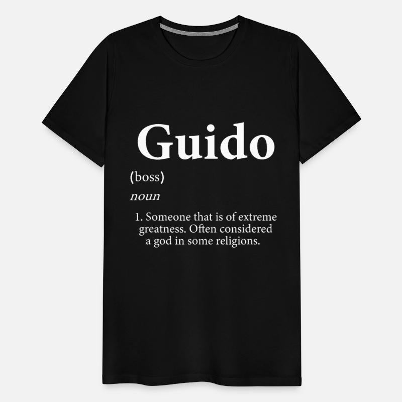 Guido Definition Personalized Name Gift For Guidos