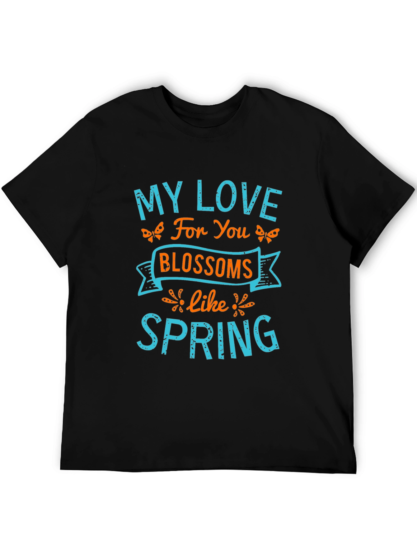 My Love Blossoms Like Spring Graphic Tee