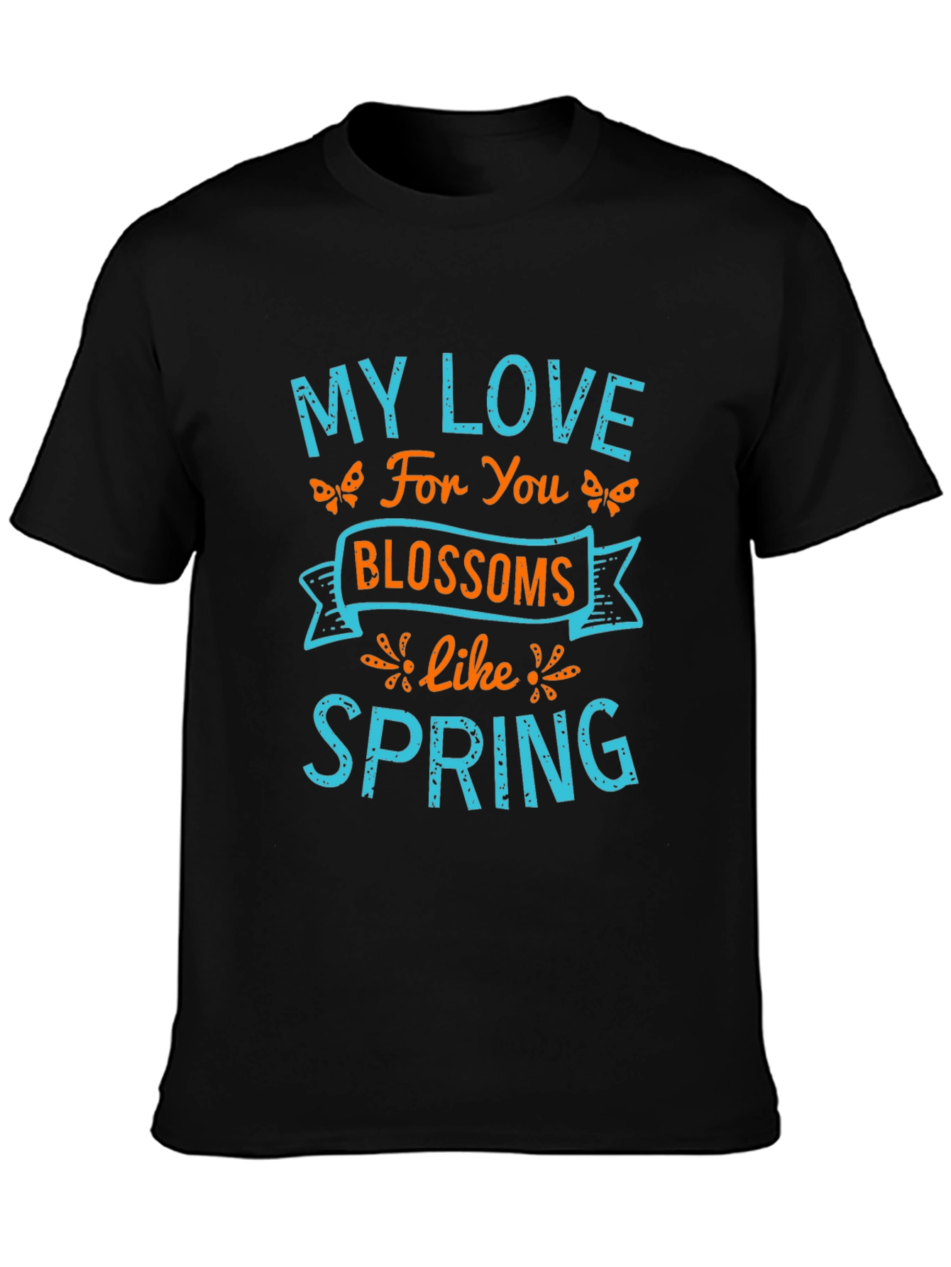 My Love Blossoms Like Spring Graphic Tee