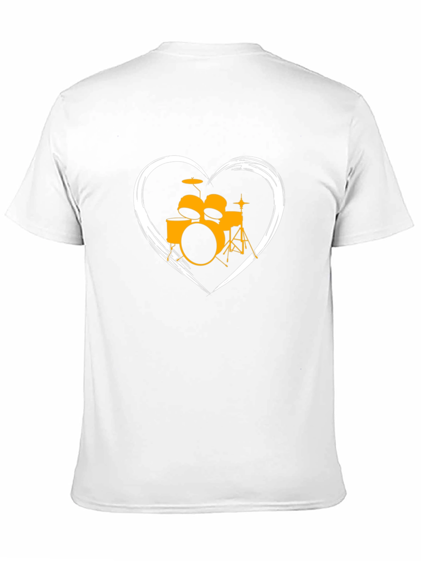 Drum Heartbeat Mens T-Shirt