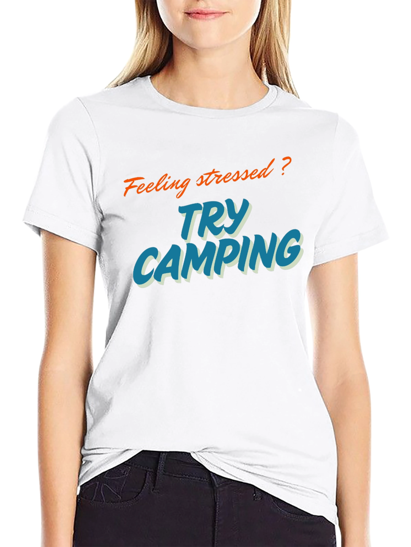 Feeling Stressed? Try Camping T-Shirt