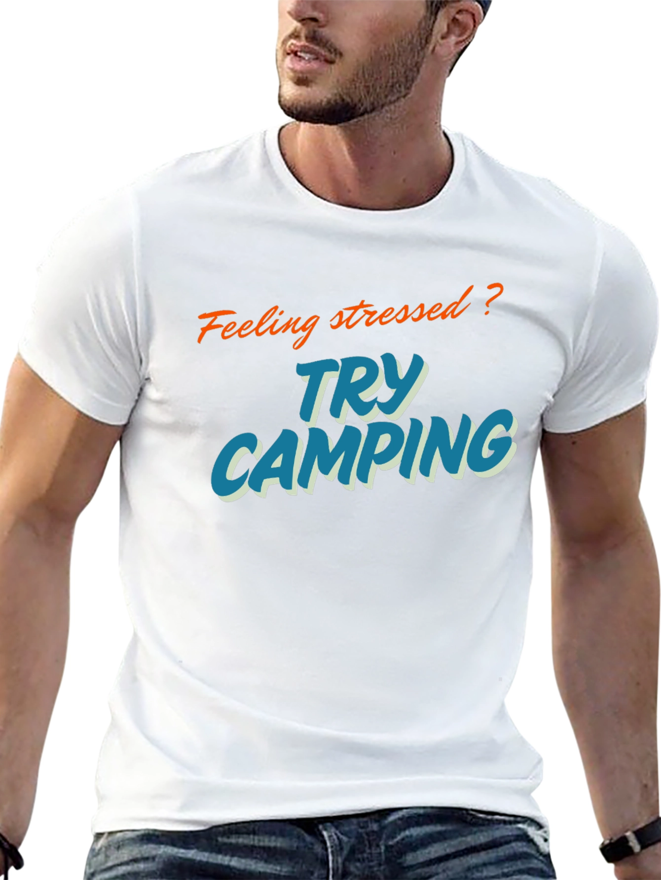 Feeling Stressed? Try Camping T-Shirt