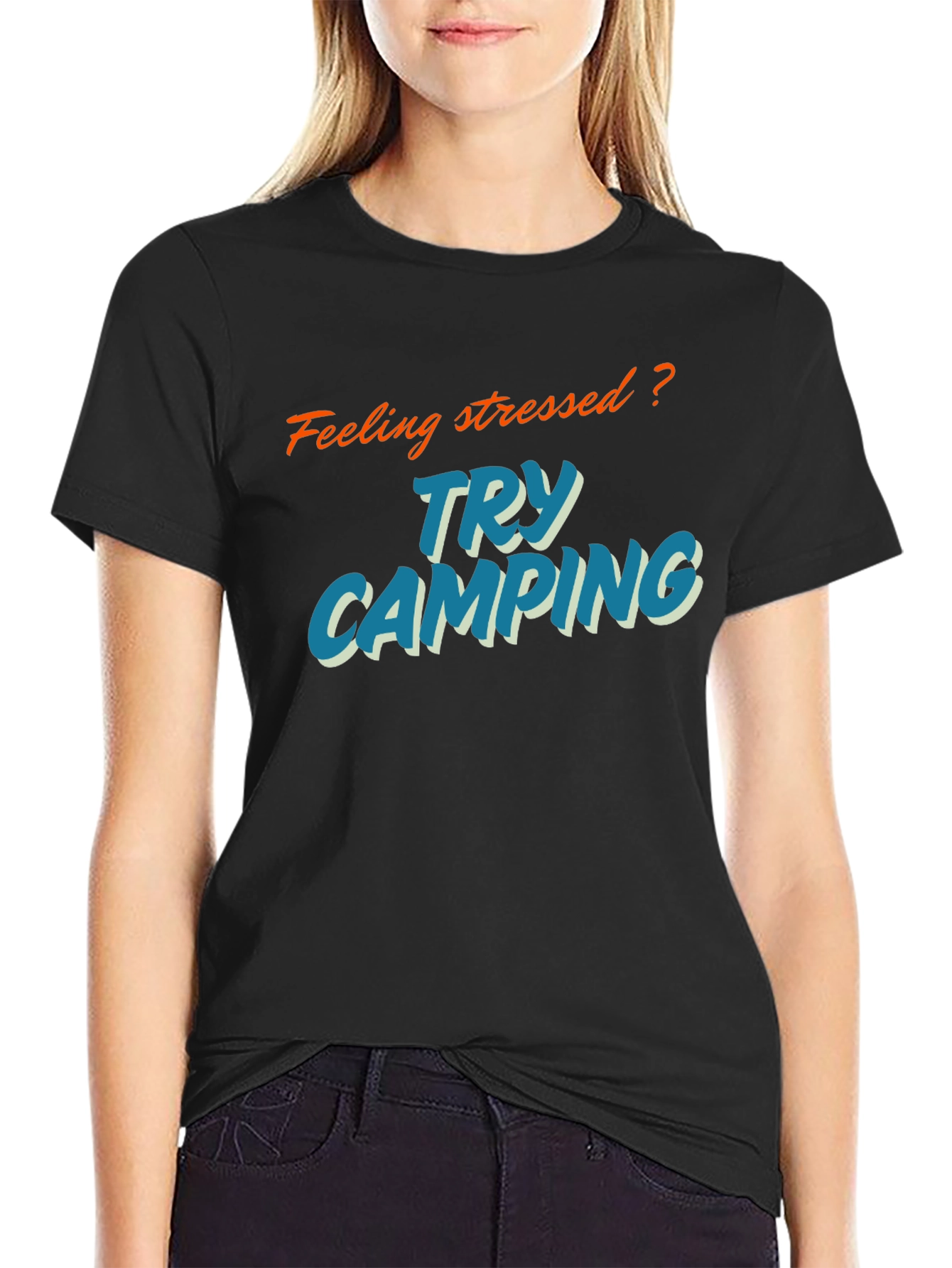 Feeling Stressed? Try Camping T-Shirt