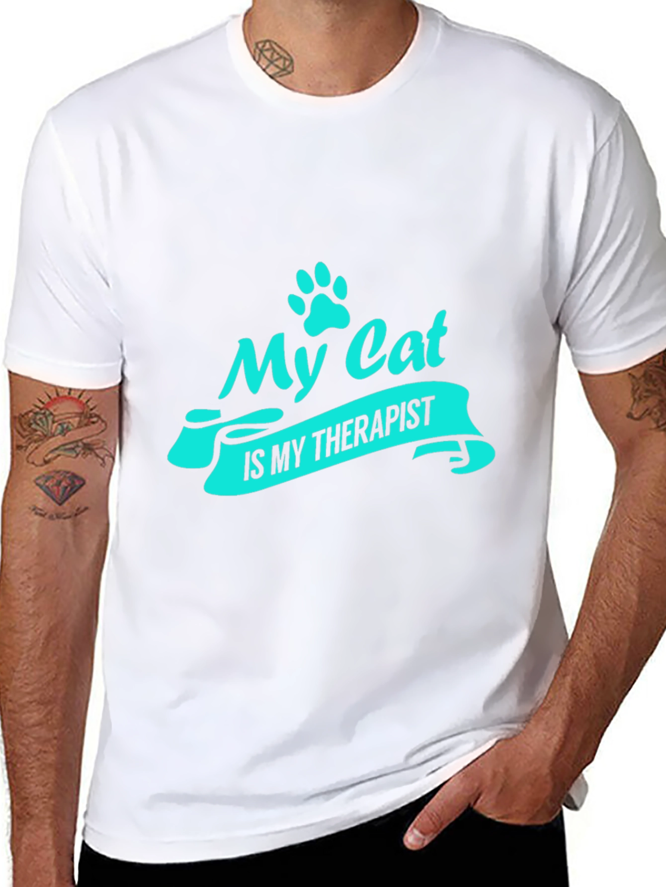 My Cat is My Therapist T-Shirt