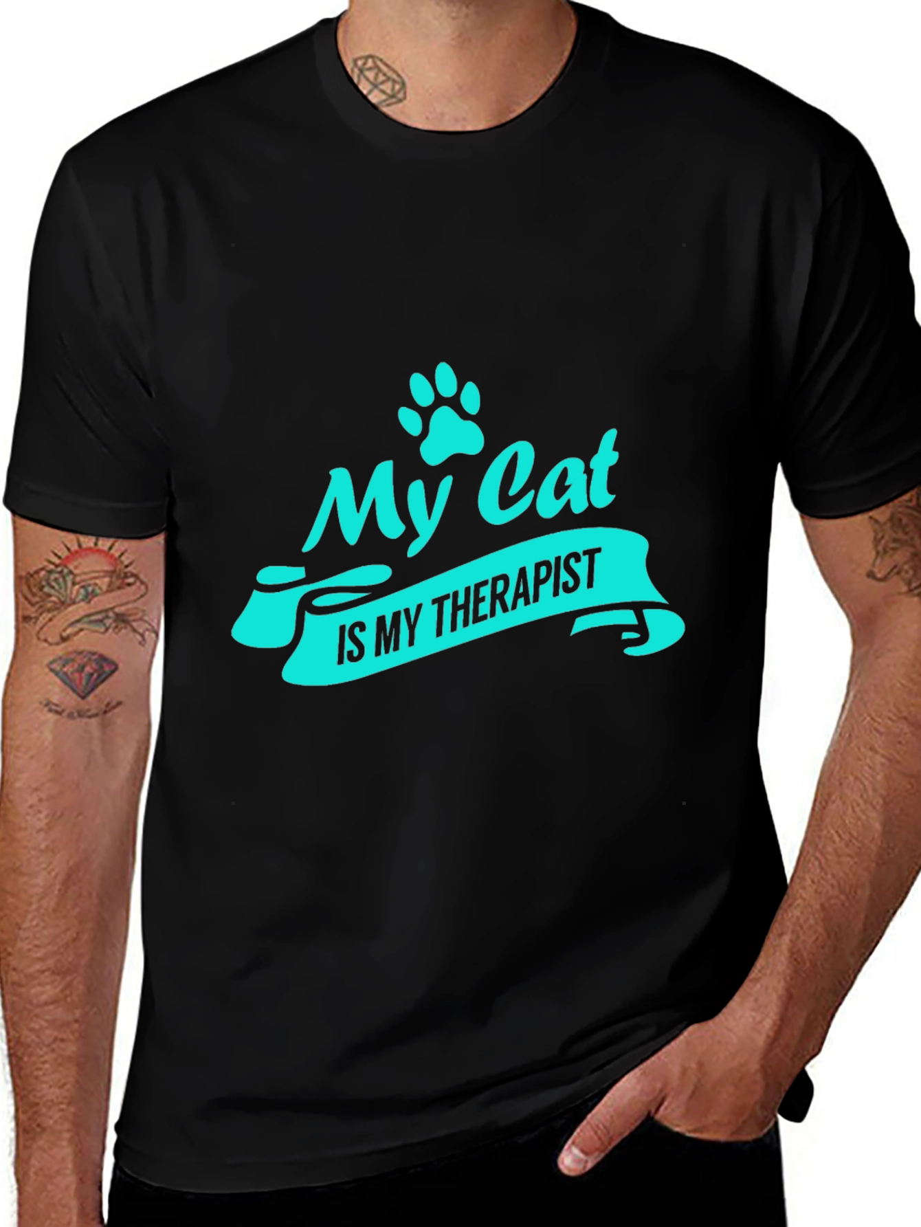 My Cat is My Therapist T-Shirt