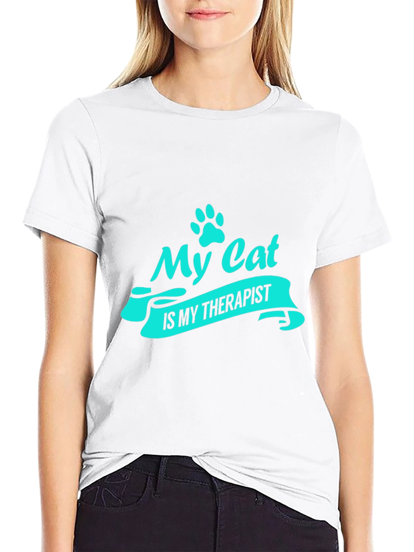 My Cat is My Therapist T-Shirt