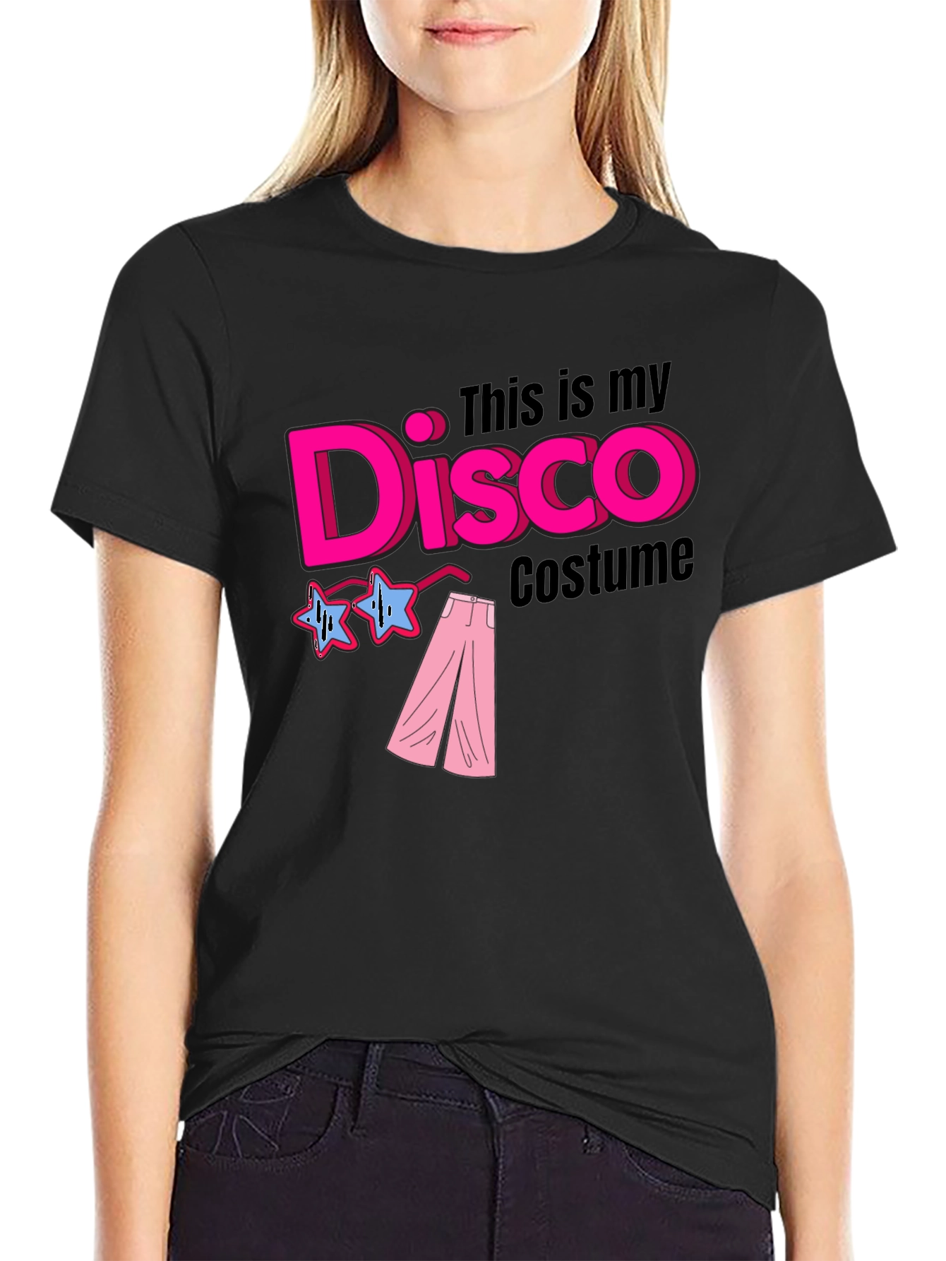 Disco Costume Graphic T-Shirt