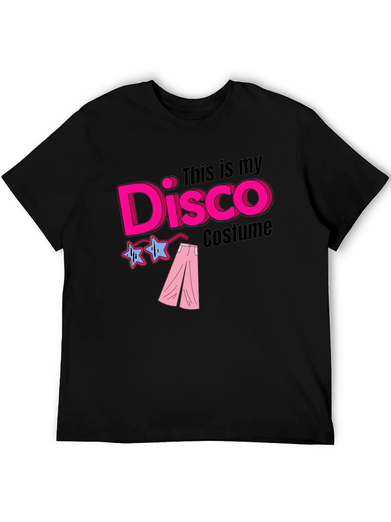 Disco Costume Graphic T-Shirt