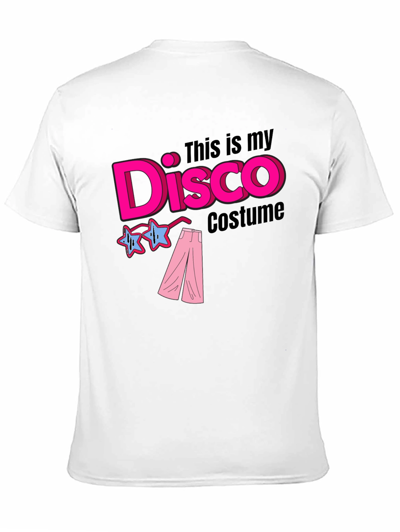 Disco Costume Graphic T-Shirt