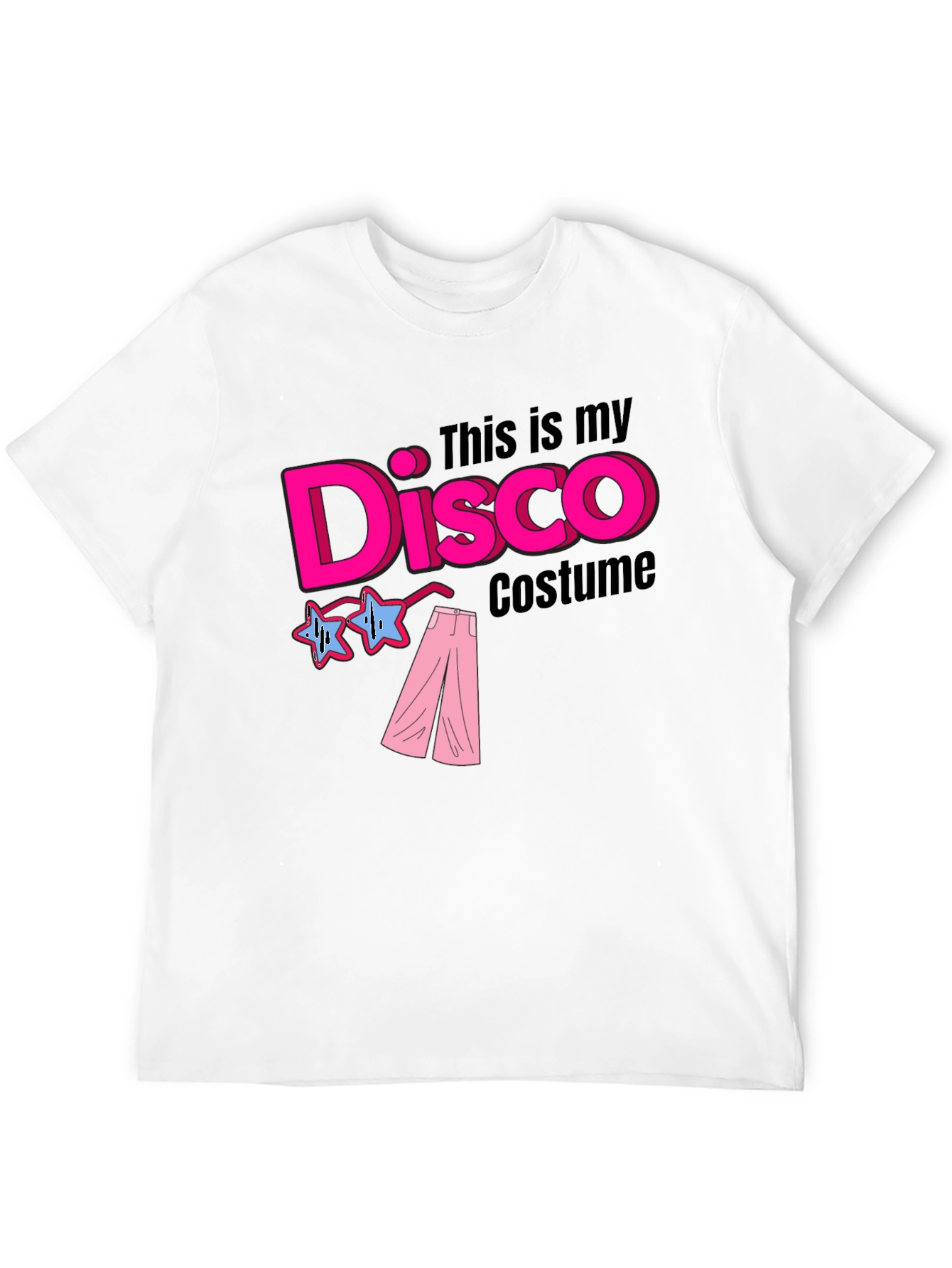Disco Costume Graphic T-Shirt