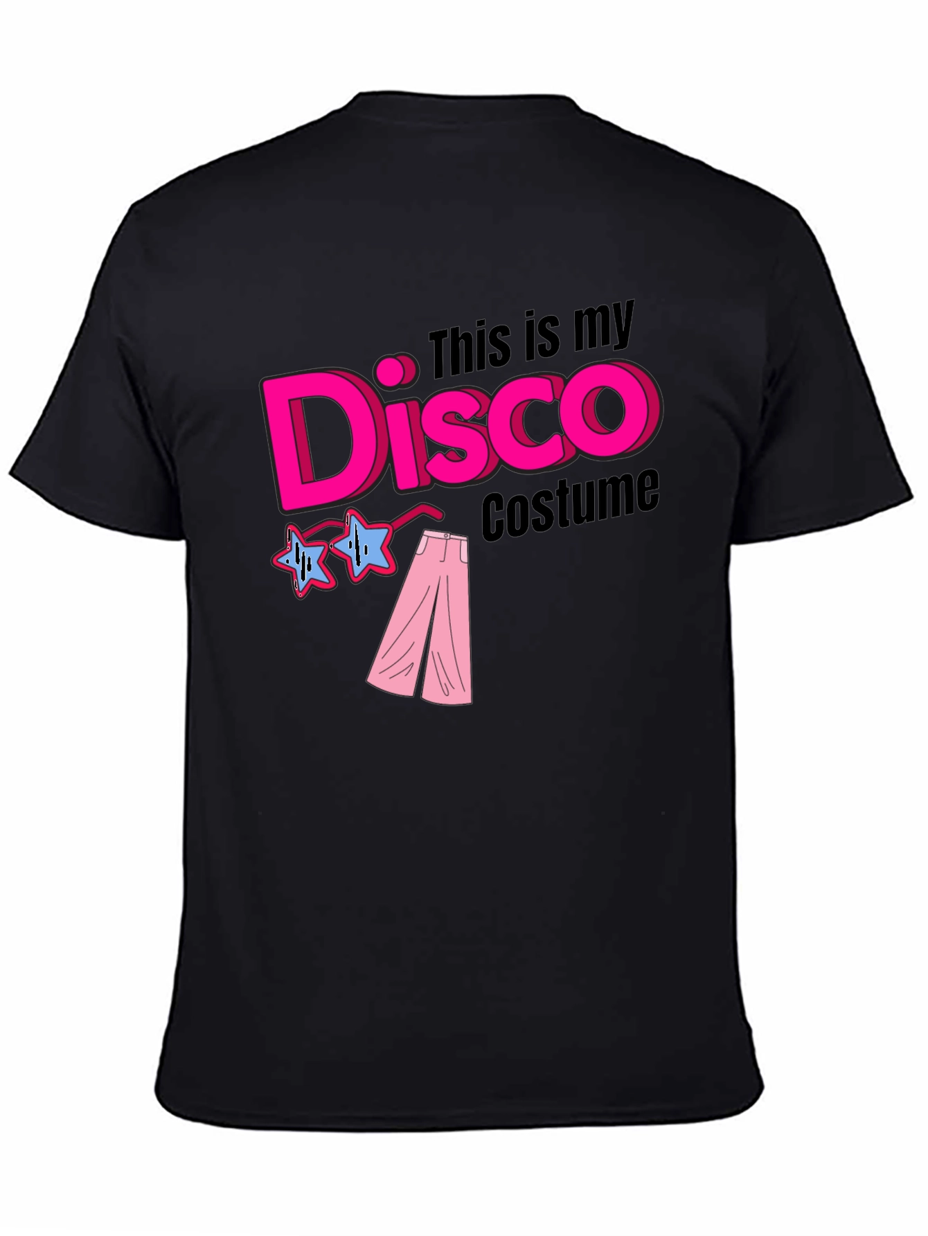 Disco Costume Graphic T-Shirt