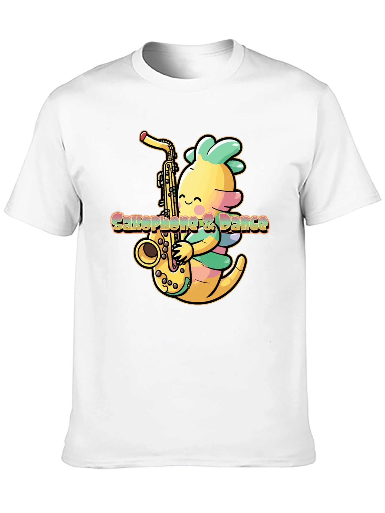 Saxophone Monster T-Shirt - Music Lover Tee