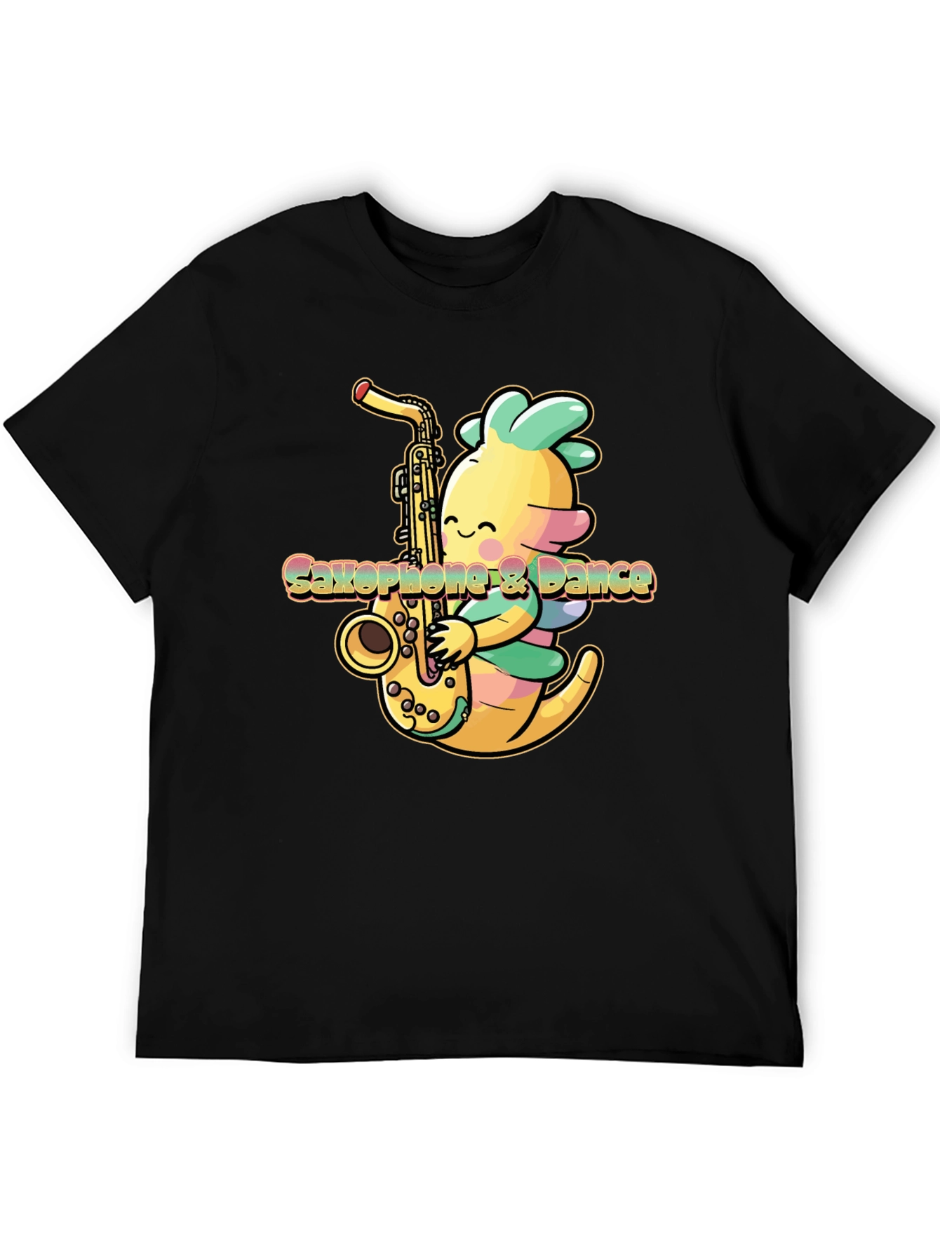 Saxophone Monster T-Shirt - Music Lover Tee