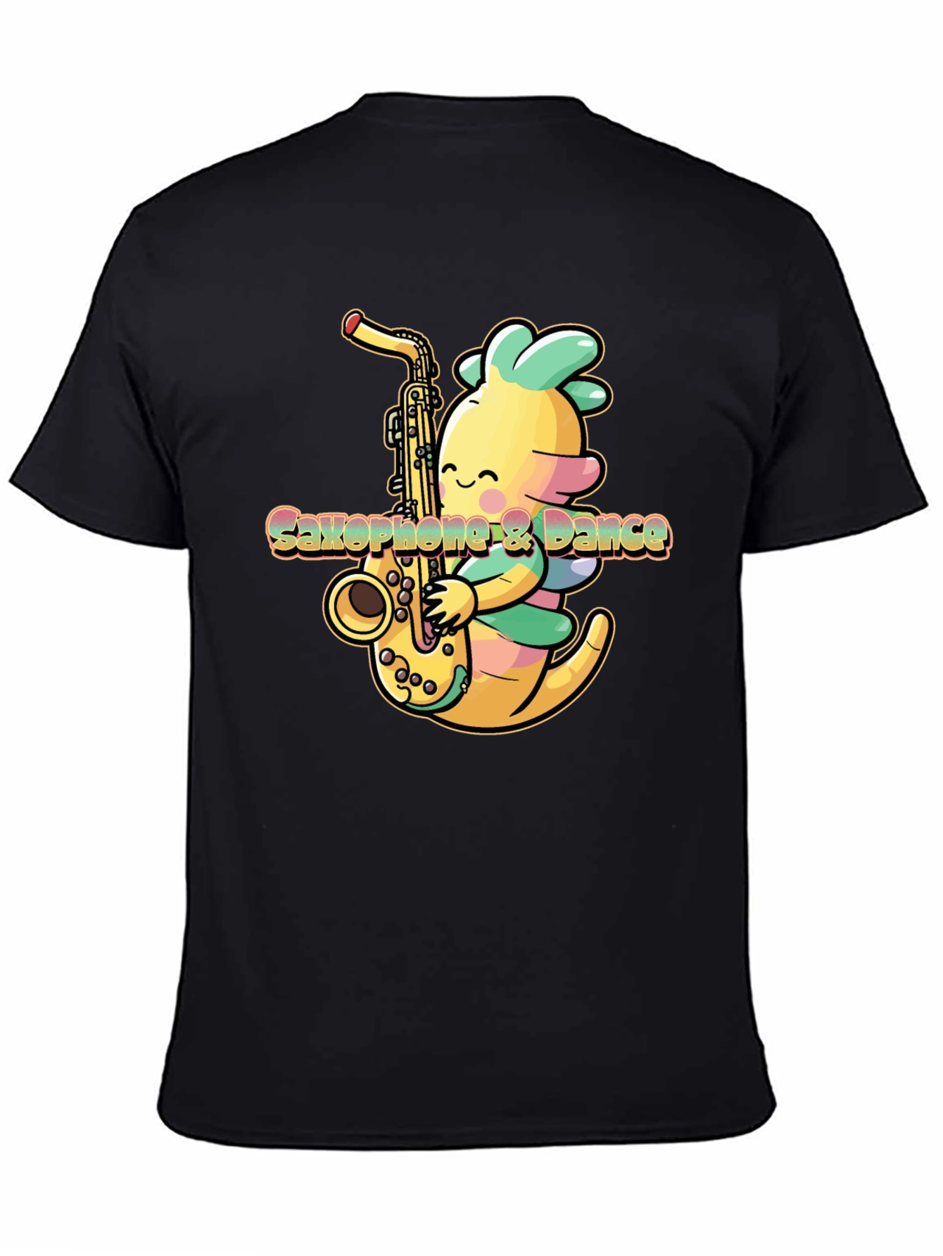 Saxophone Monster T-Shirt - Music Lover Tee