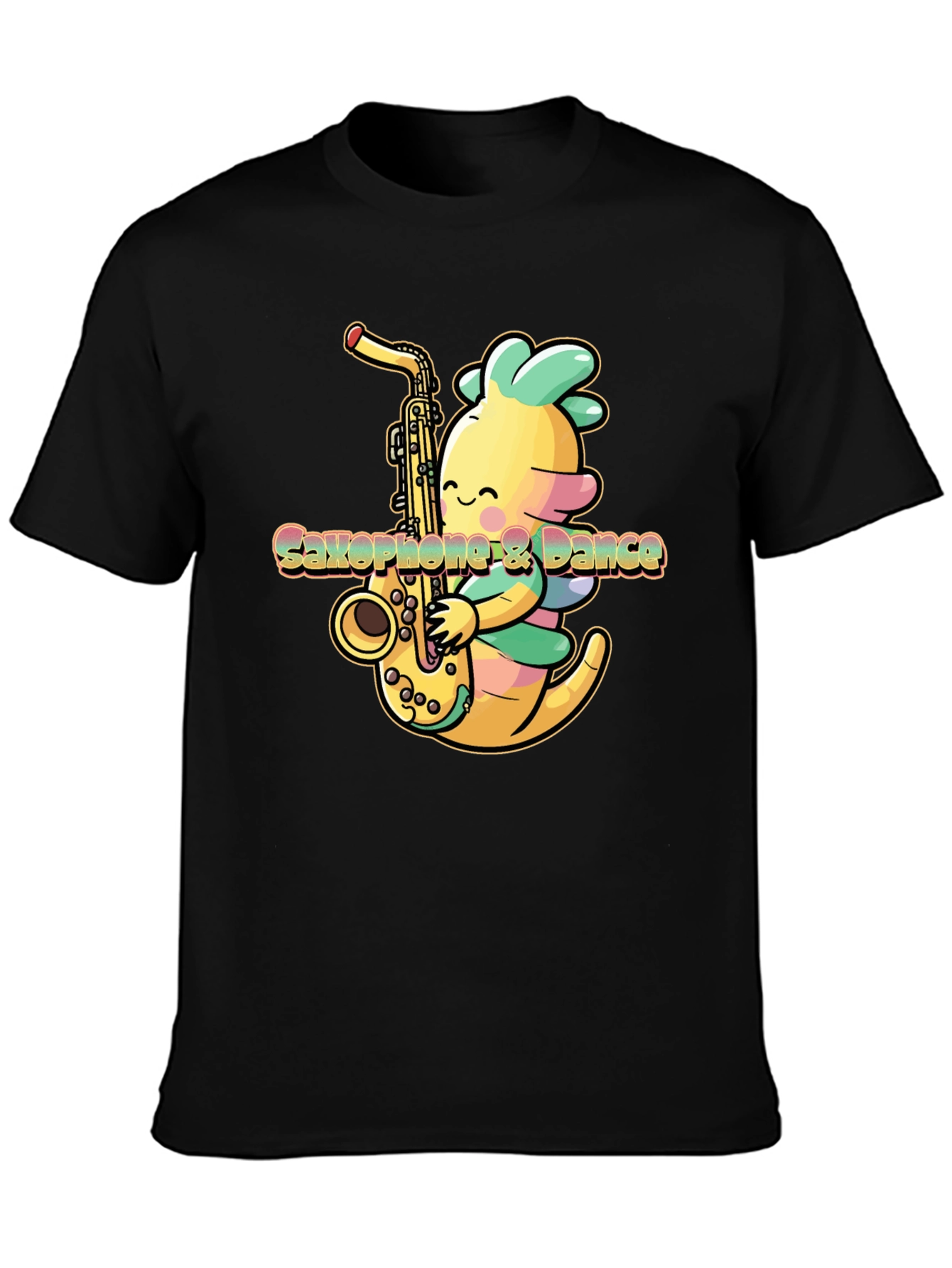 Saxophone Monster T-Shirt - Music Lover Tee