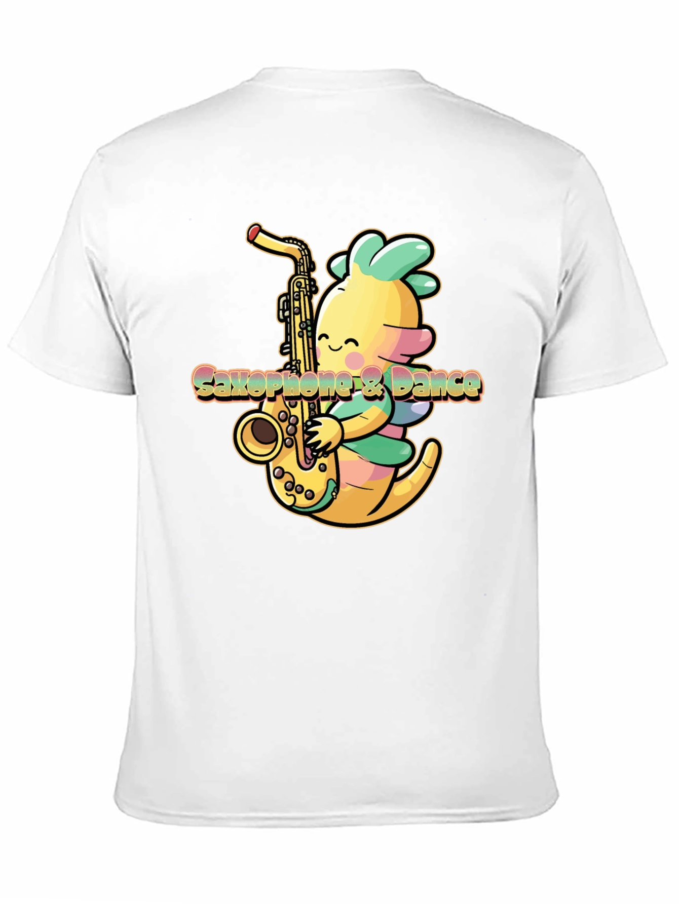 Saxophone Monster T-Shirt - Music Lover Tee