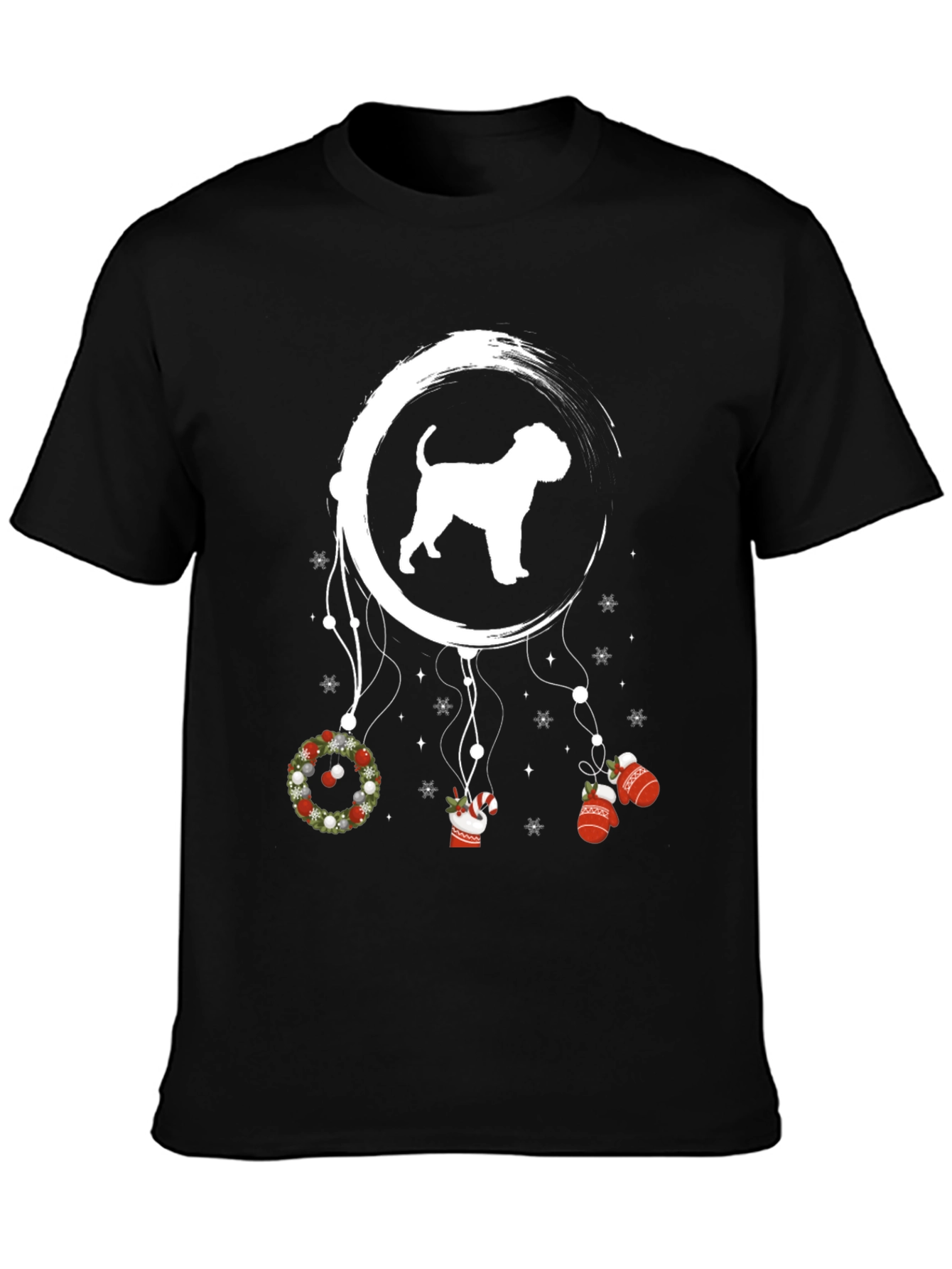 Festive Dog Dreamcatcher Tee