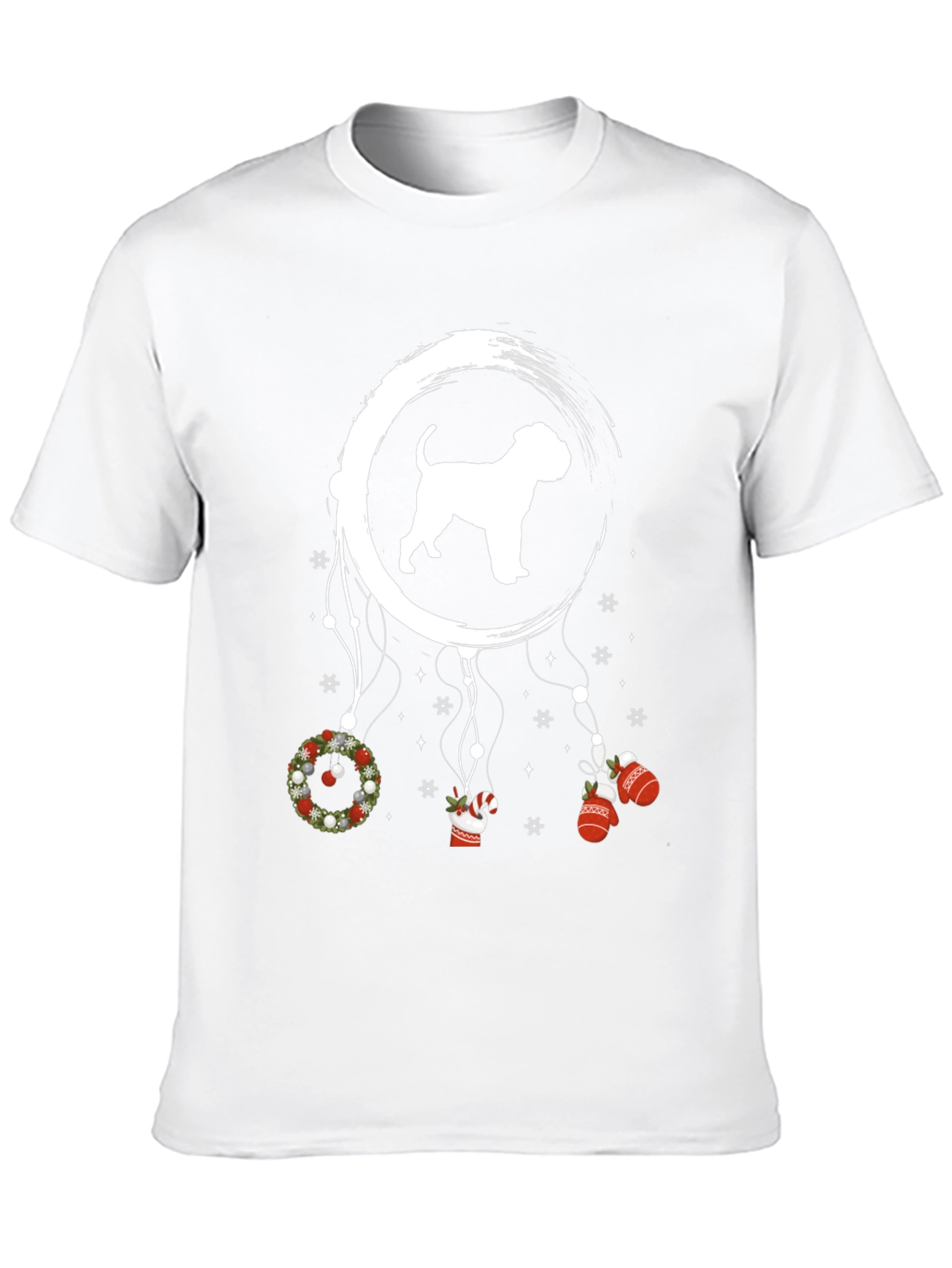 Festive Dog Dreamcatcher Tee