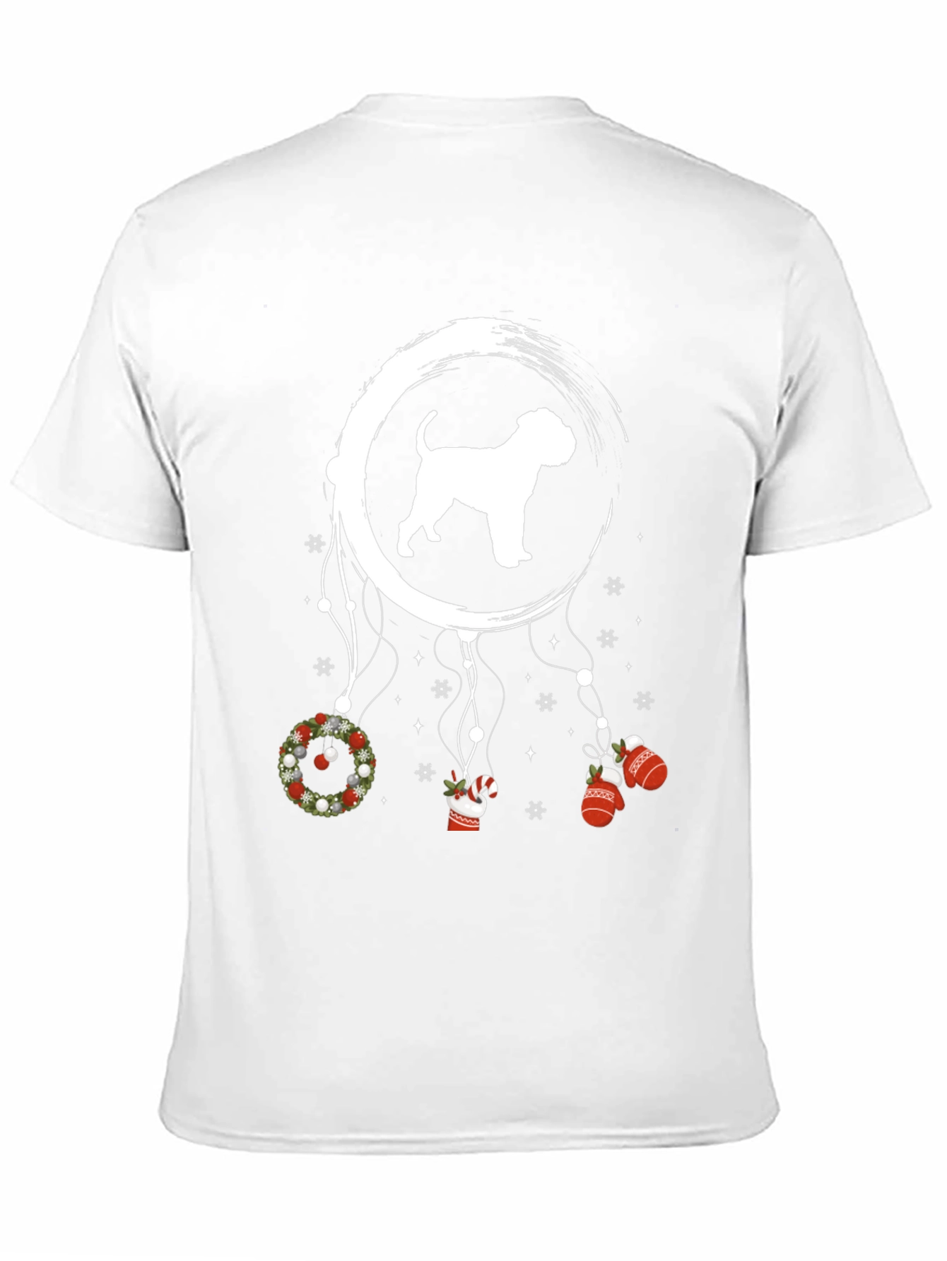Festive Dog Dreamcatcher Tee