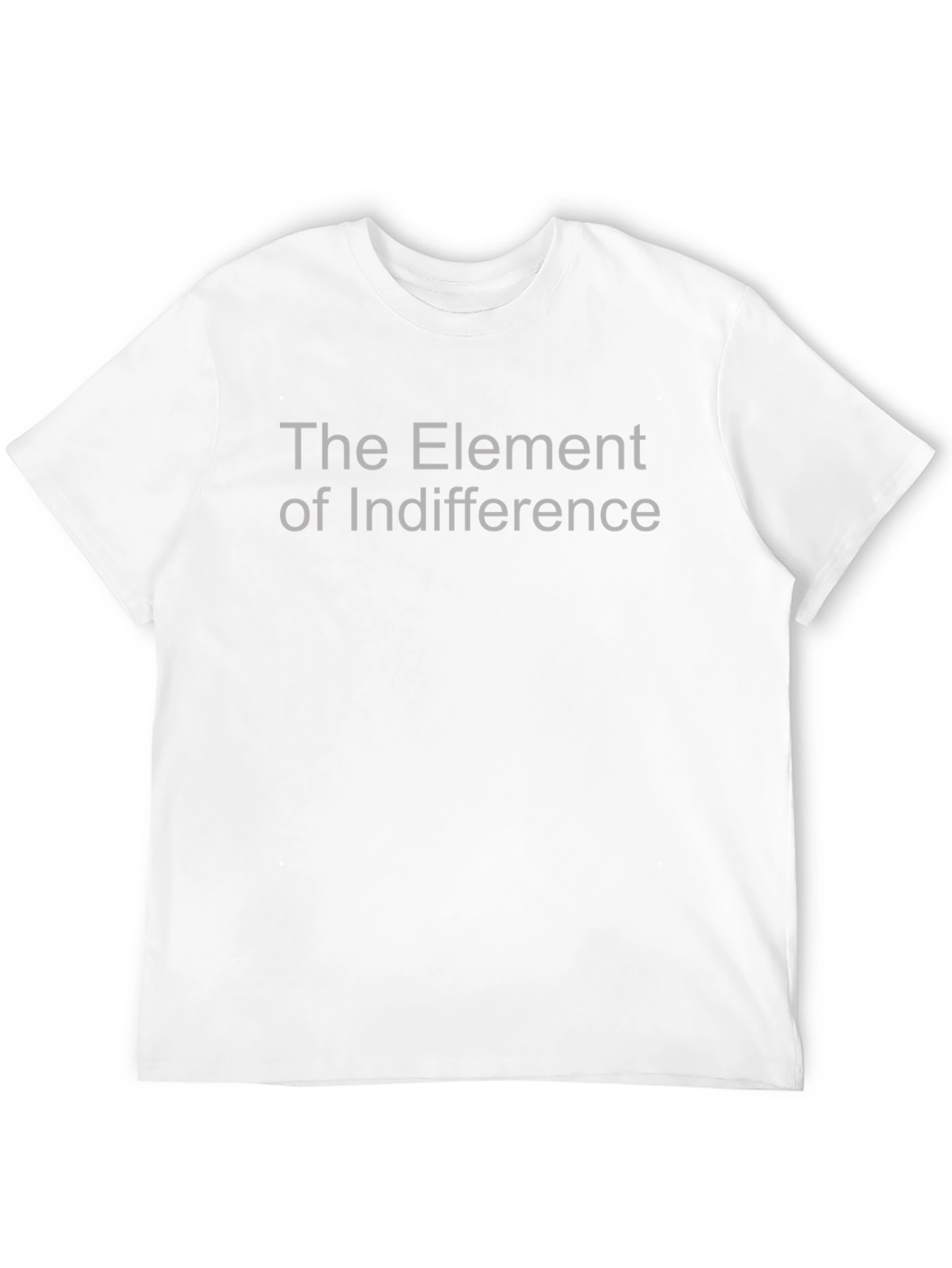 The Element of Indifference Graphic T-Shirt