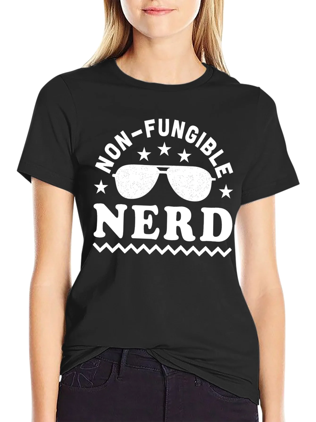 Non-Fungible Nerd Graphic T-Shirt