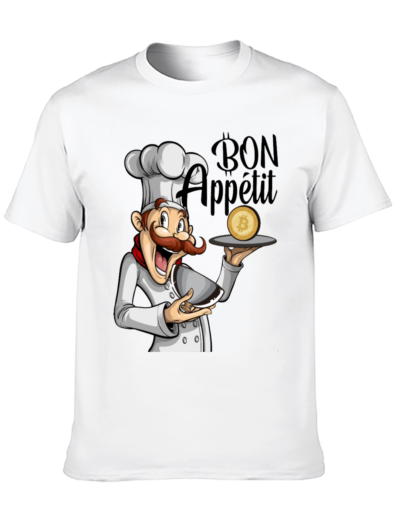 Bon Appetit Bitcoin T-Shirt - Cryptocurrency Chef