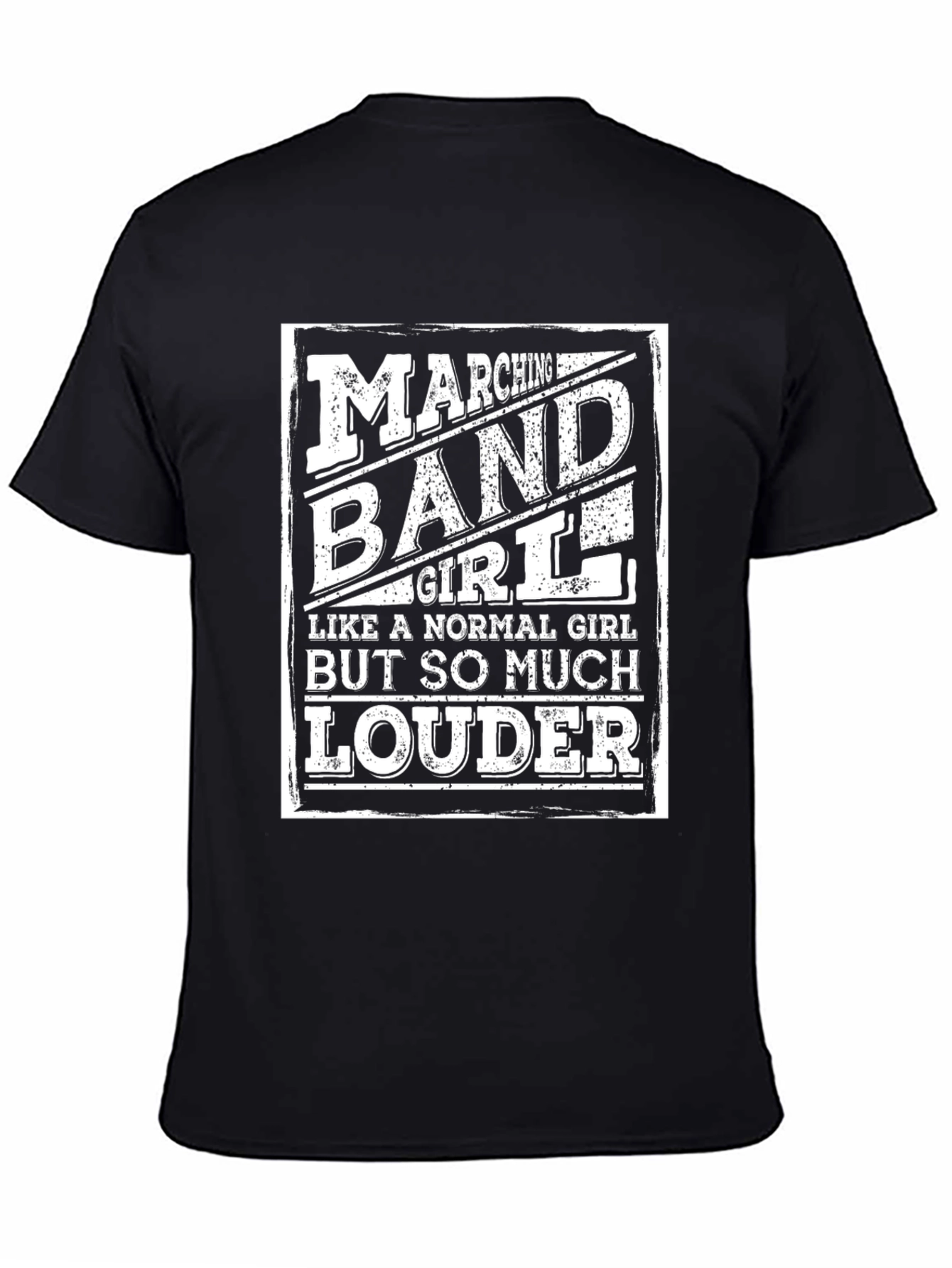 Marching Band Girl T-Shirt - Loud & Proud!