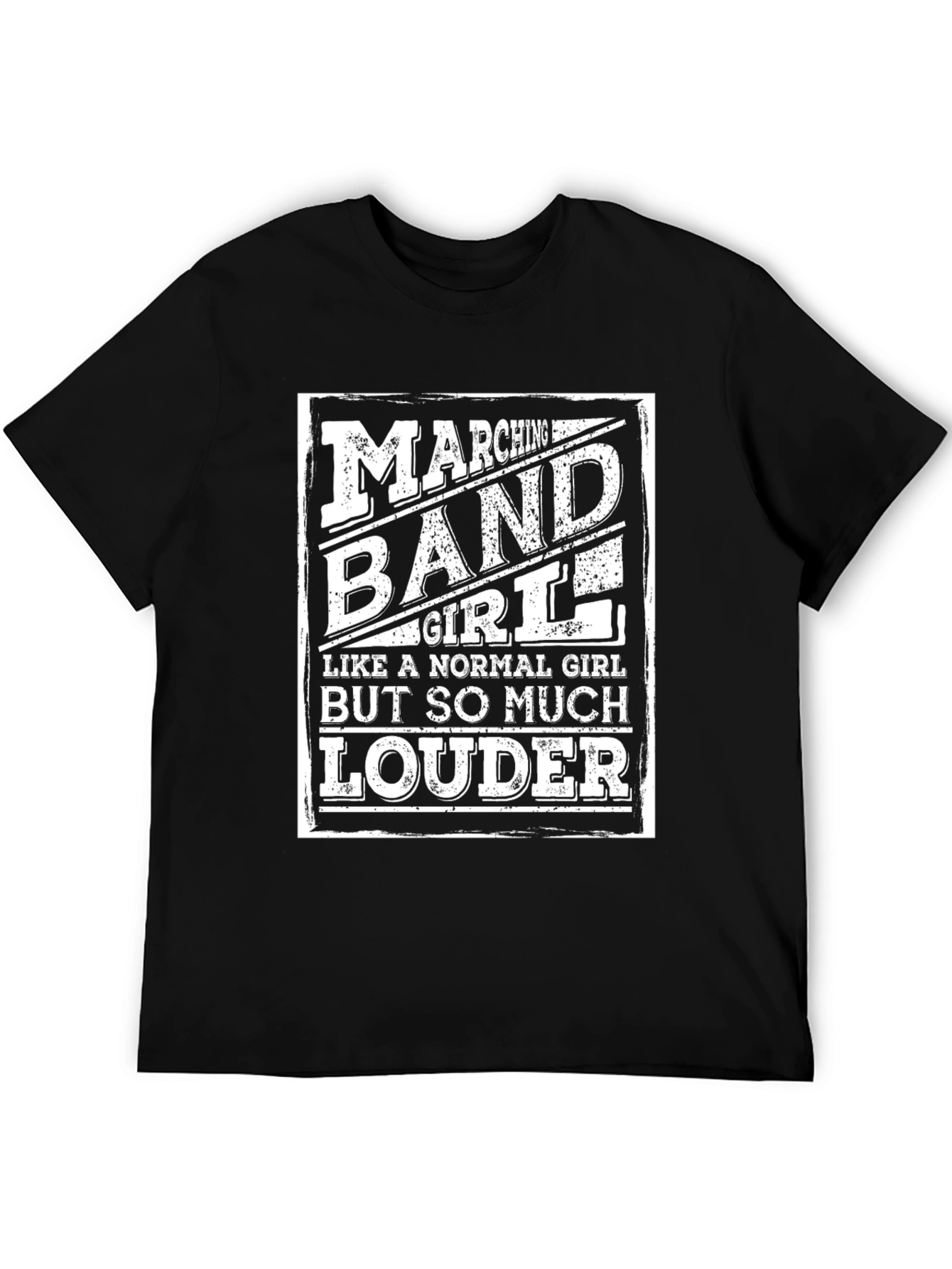 Marching Band Girl T-Shirt - Loud & Proud!