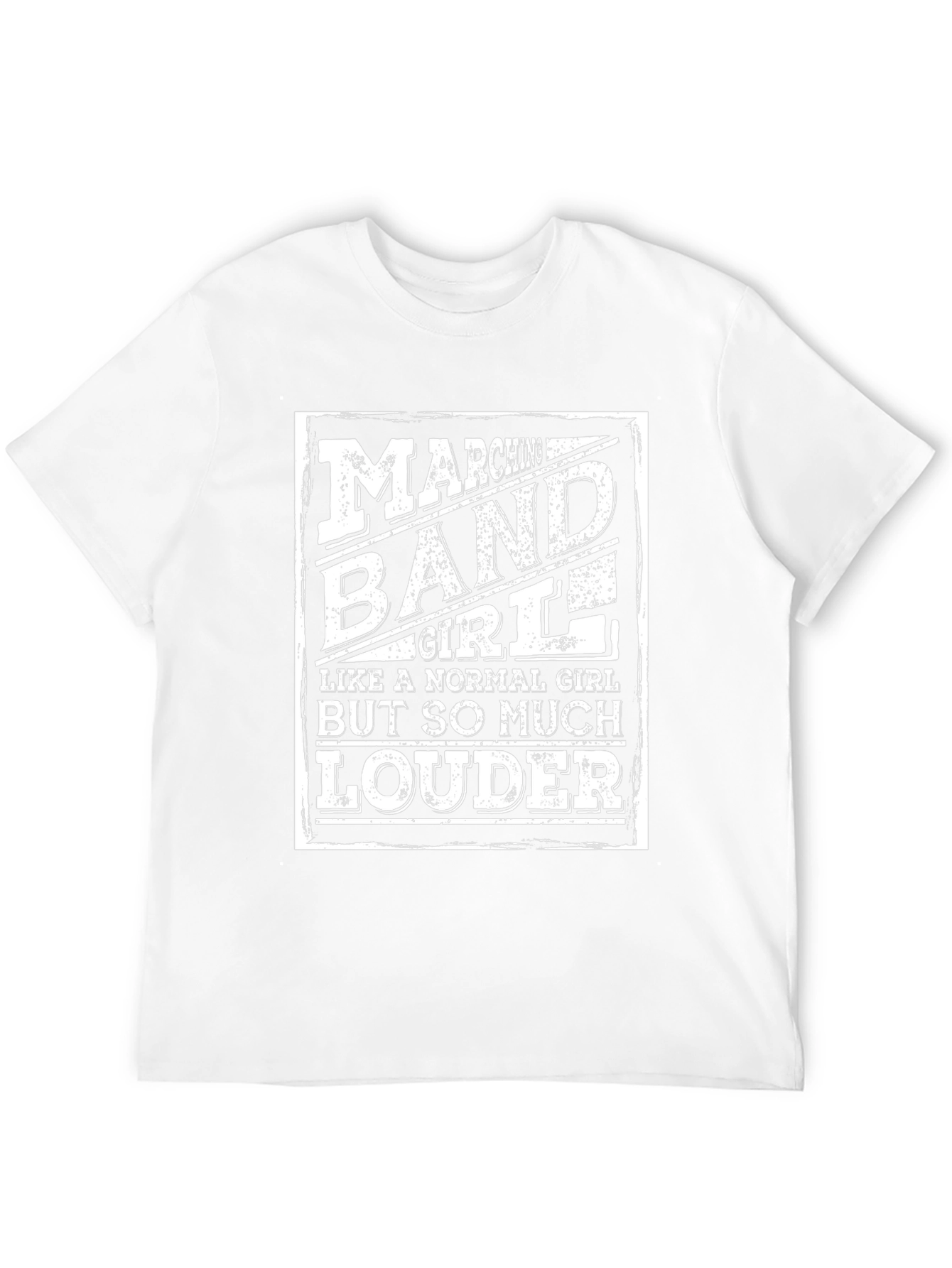 Marching Band Girl T-Shirt - Loud & Proud!