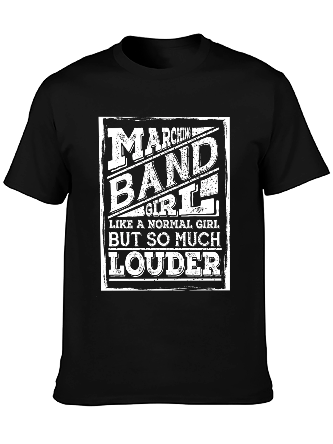 Marching Band Girl T-Shirt - Loud & Proud!
